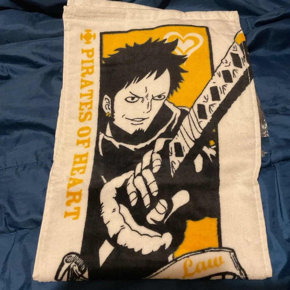 Trafalgar Law Pirates of Heart Hand Towel One Piece